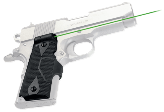 This laser sighting system includes high-intensity green laser for quick, accurate target acquisition, made to be installed by the user.